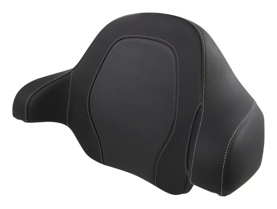 Saddlemen RoadSofa CF Carbon Fiber Tour Pack Backrest Pad For Harley Touring 2014-2025