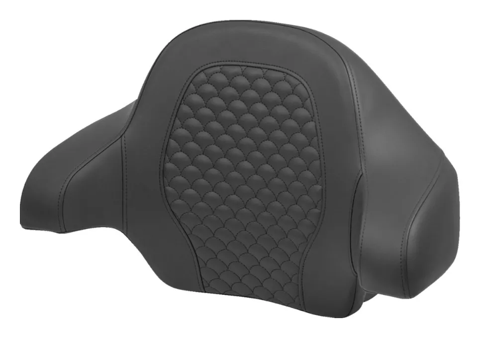 Saddlemen RoadSofa DS Dragon Scale Tour Pack Backrest Pad For Harley Touring 2014-2025