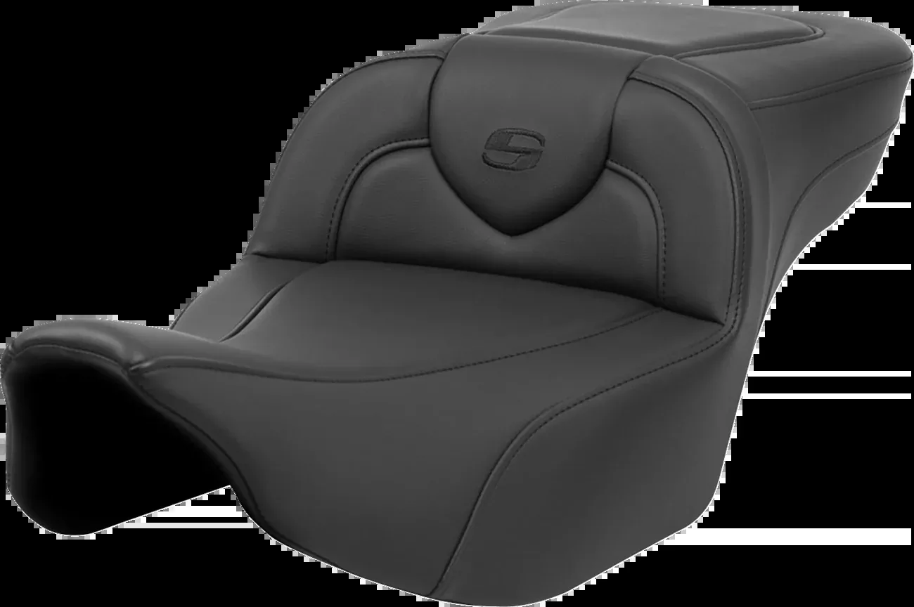 Saddlemen Roadsofa™ Extended Reach Seat - Black Stitch - without Backrest - FL '23-'24 - 823-07-188