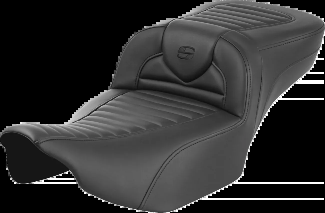 Saddlemen Roadsofa™ Extended Reach Seat - without Backrest - Tuck-n-Roll - FLTR/FLHX '23-'24 - 823-07-20300