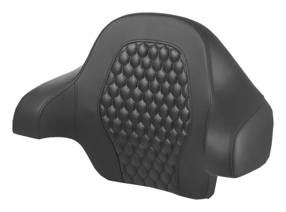Saddlemen RoadSofa HC Honeycomb Tour Pack Backrest Pad For Harley Touring 2014-2025