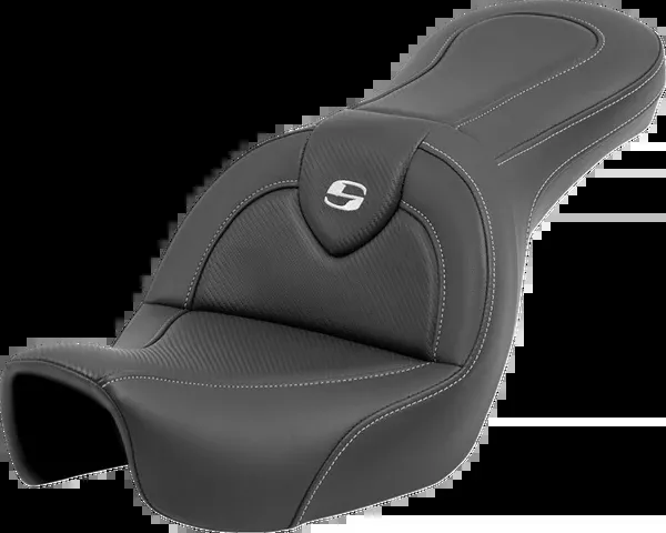 Saddlemen Roadsofa™ Seat – Carbon Fiber – Without Backrest – FXD ’06-’17