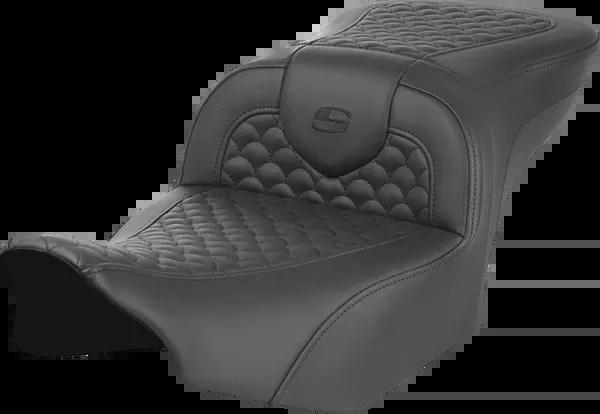 Saddlemen Roadsofa™ Seat - Dragon Scale Stitch - W/O Backrest - FLTR/FLHX '23-'25