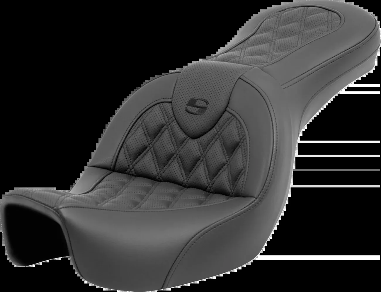 Saddlemen Roadsofa™ Seat - Lattice Stitch - without Backrest - FXD '06-'17 - 806-04-182