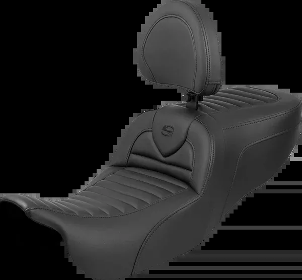 Saddlemen Roadsofa™ Seat – With Backrest – Tuck-N-Roll – FLRT/FLTRT ’15-’25