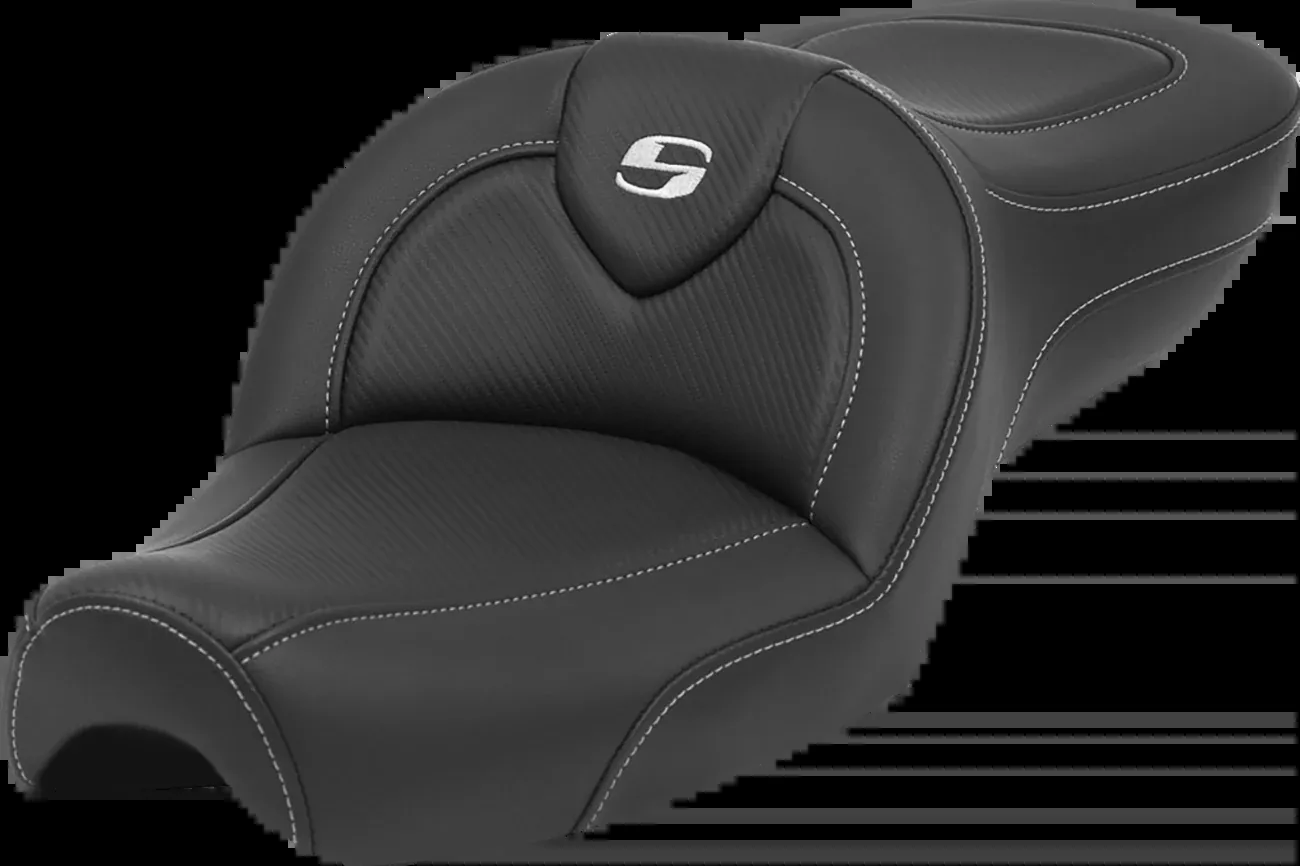 Saddlemen Roadsofa™ Seat - without Backrest - Carbon Fiber - XL '79-'03 - 879-03-185