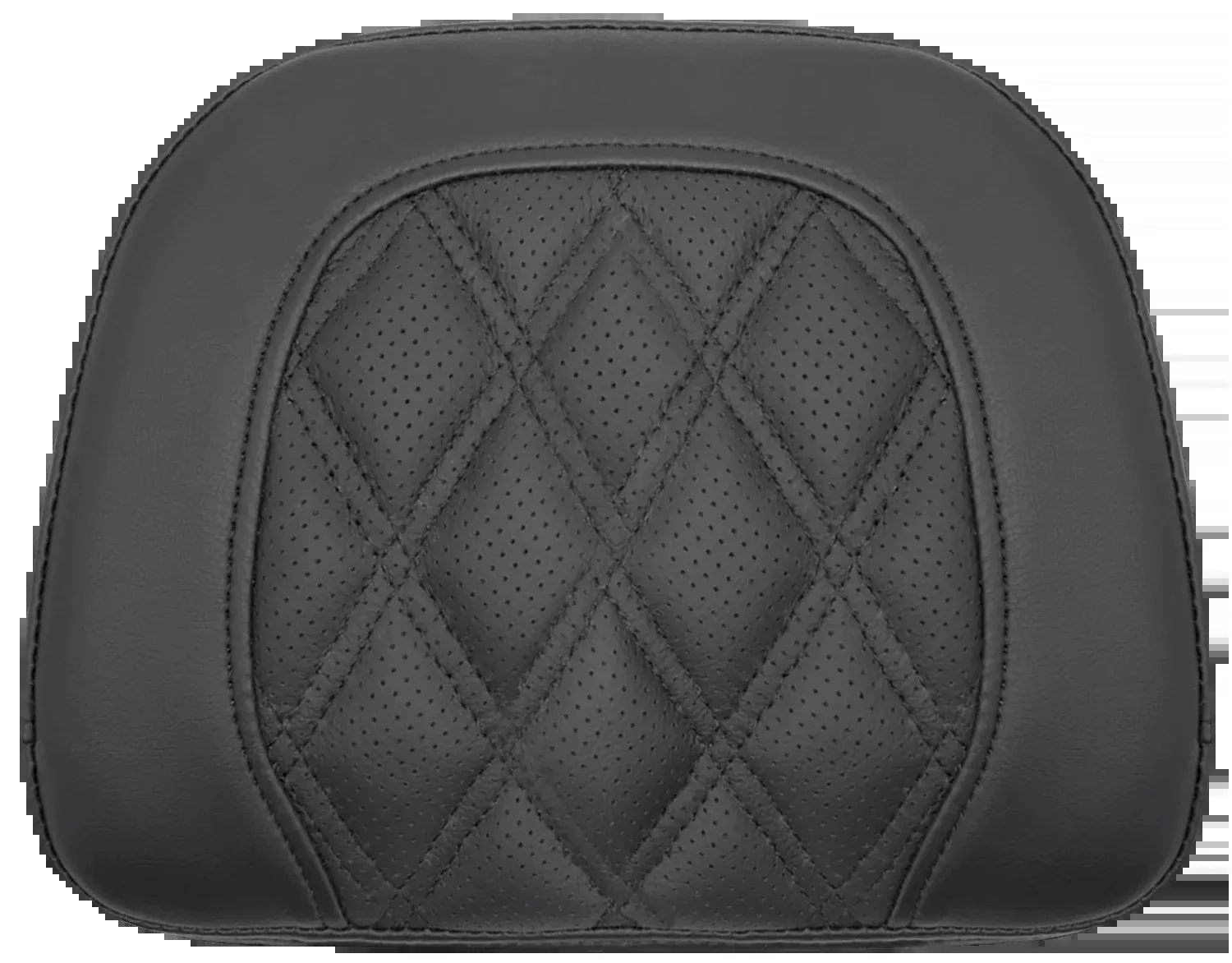Saddlemen Roadsofa™ Sissy Bar Pad - Black - Lattice Stitch - Indian '14-'22 061144