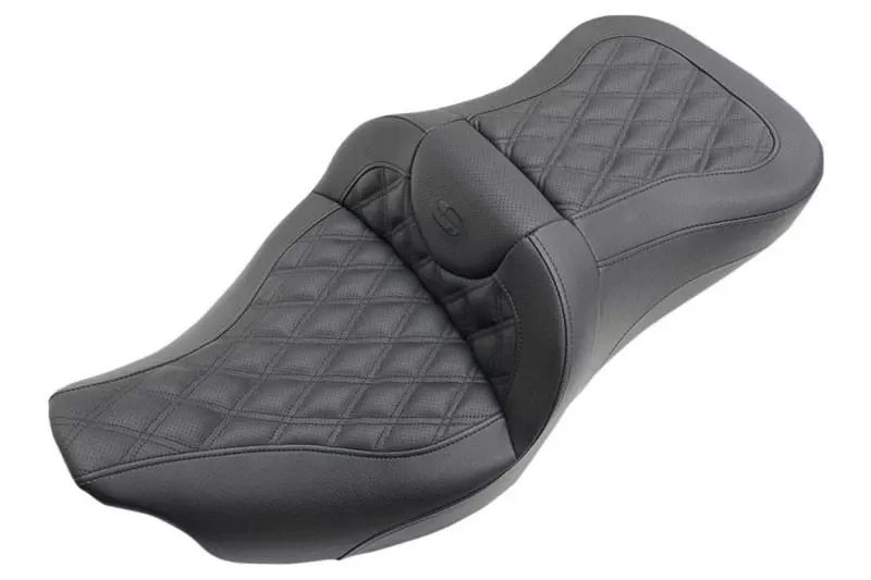 Saddlemen Seats Road Sofa LS Seat for Harley Davidson Touring Models 2008-Up (Not for '24-Up FLHX/FLTR Models)