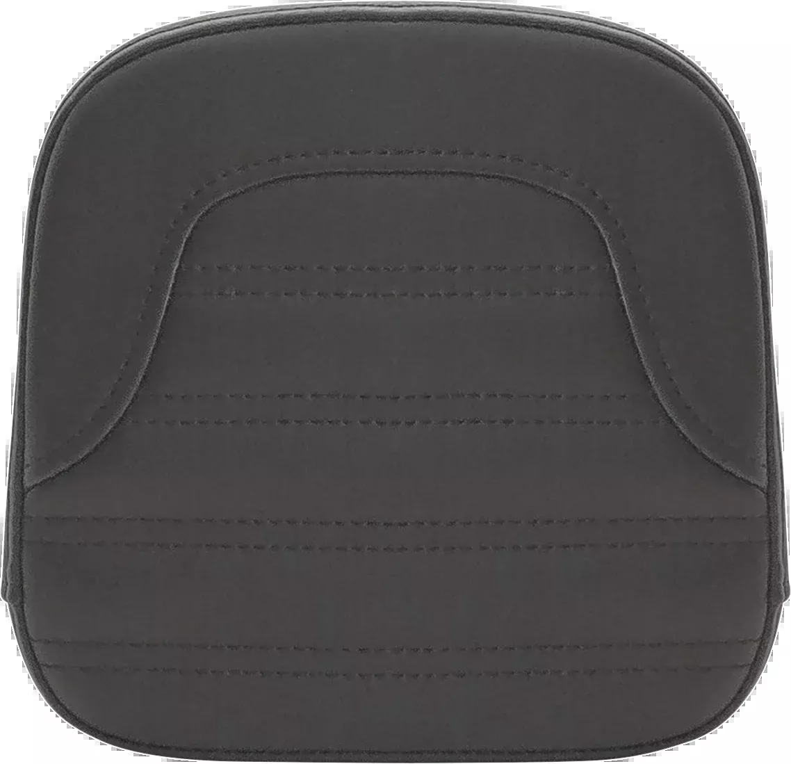 Saddlemen Sissy Bar Pad - Roll & Pleat - Black - FL/FX '97-'23 040761