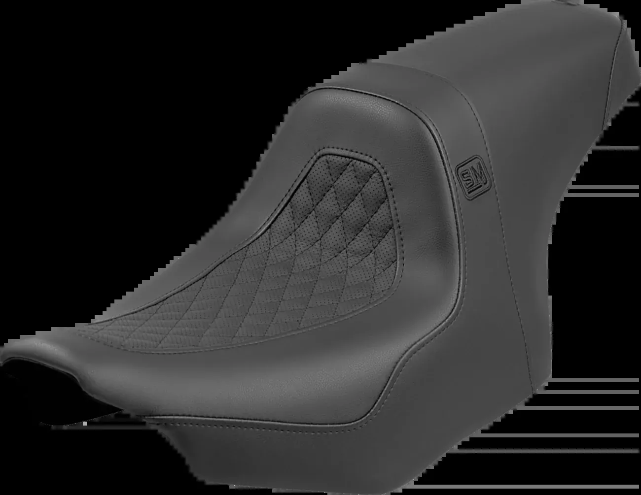 Saddlemen Speed Merchant Pro Series Seat - Black - FLH/FLT '23-'24 SM82307DB