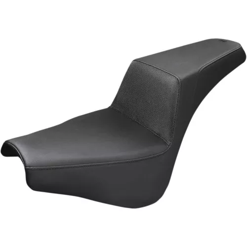 Saddlemen Step Up Gripper Seat for 2018-2024 Harley FXST/FXBB - Black