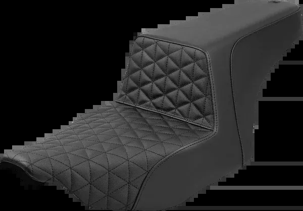 Saddlemen Step-Up Seat – Tri-Gripper – Black – FLH/FLT ’23-’25