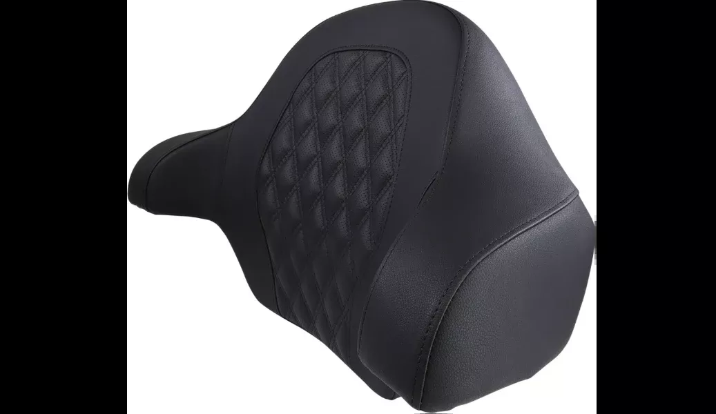 Saddlemen Tour Pak Backrest Pad Road Sofa Lattice Stitch Harley Touring 14-Up