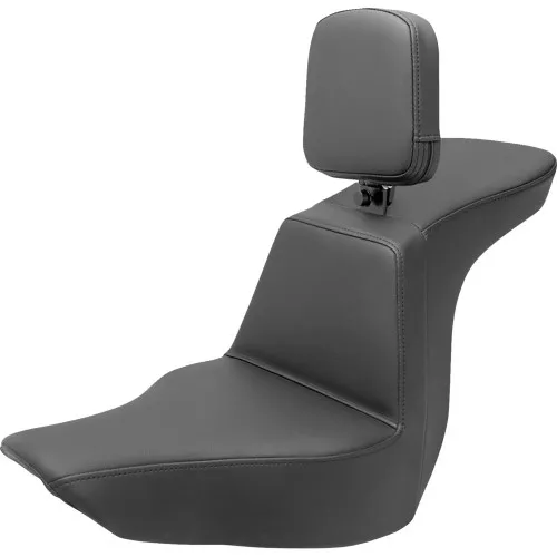 Saddlemen Tour Step-Up Seat & Backrest for 2018-2024 Harley FXLRS/FLSB - Smooth