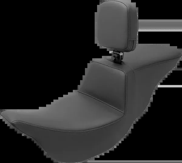 Saddlemen Tour Step-Up Seat – Rider Backrest – Plain – FL ’08-’24
