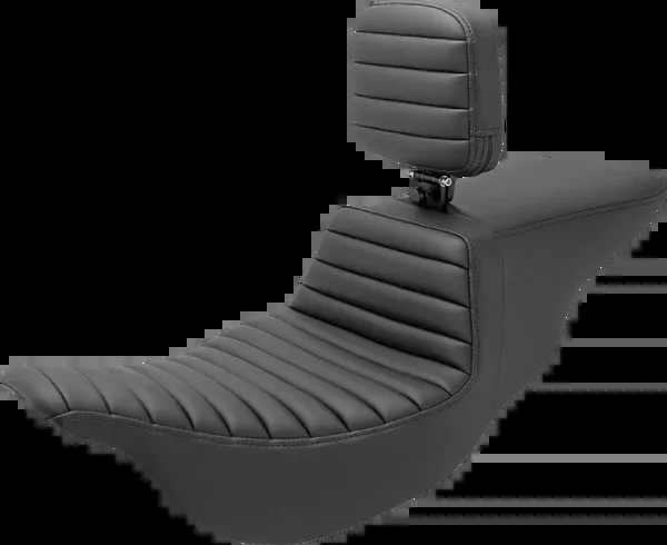 Saddlemen Tour Step-Up Seat – Rider Backrest – Tuck-N-Roll – FL ’08-’24