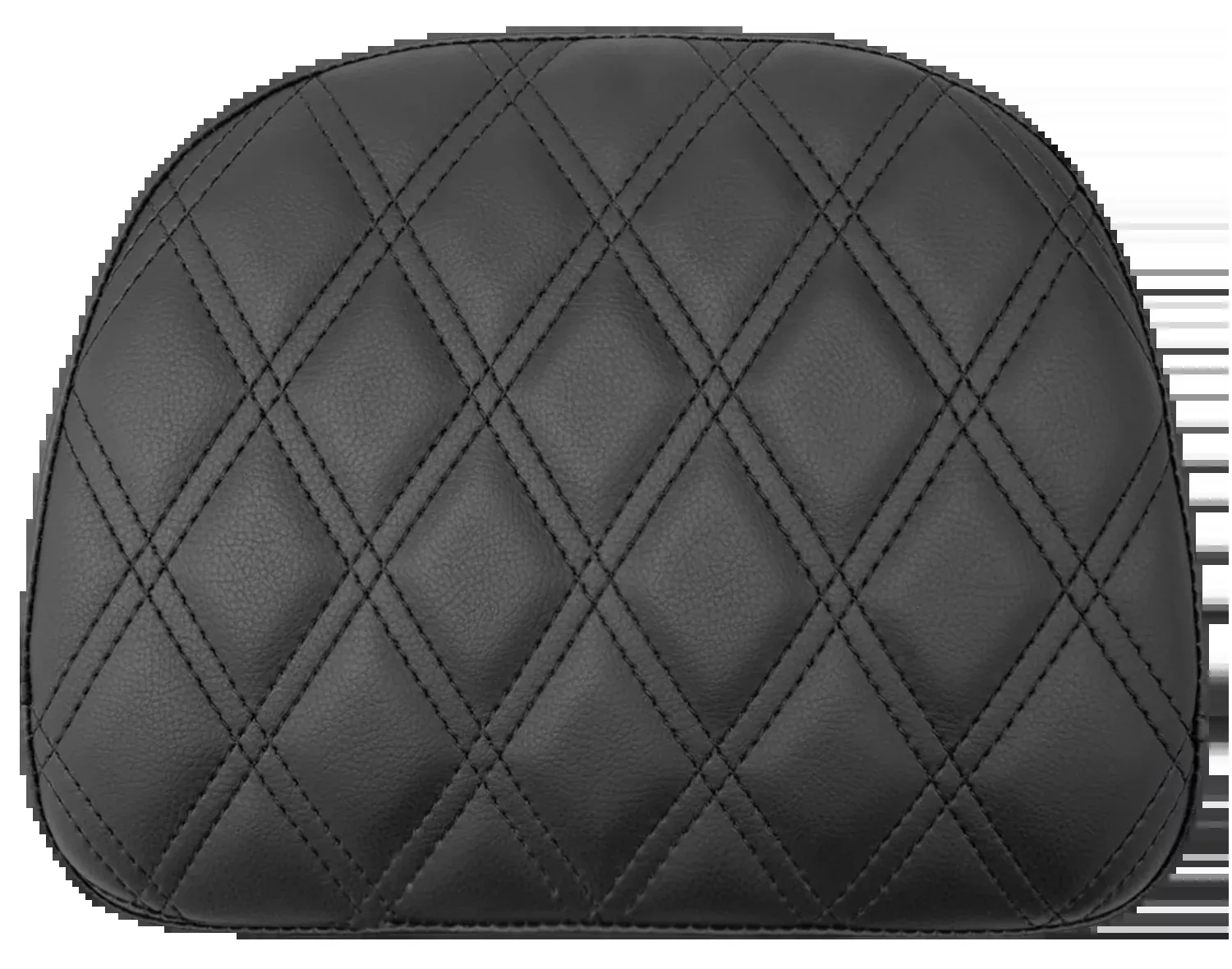 Saddlemen Touring Sissy Bar Pad - Black - Lattice Stitch - Indian '14-'22 061143