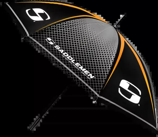 Saddlemen Umbrella - Black/Gray/Orange