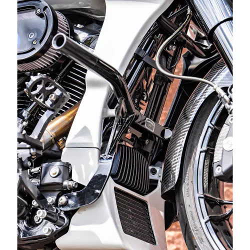 Santoro Fabworx Not Yo Daddy's CVO Spoiler Bagger Crash Guard for 2014-2022 Harley Road Glide