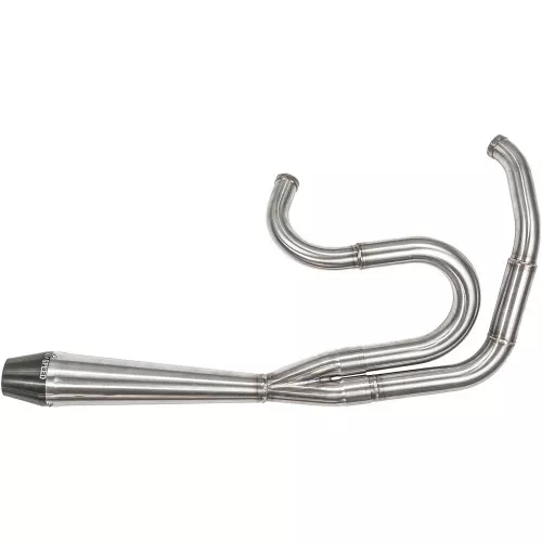Sawicki Stainless Full Length Big Inch Exhaust for 1991-2017 Harley Dyna - Brushed