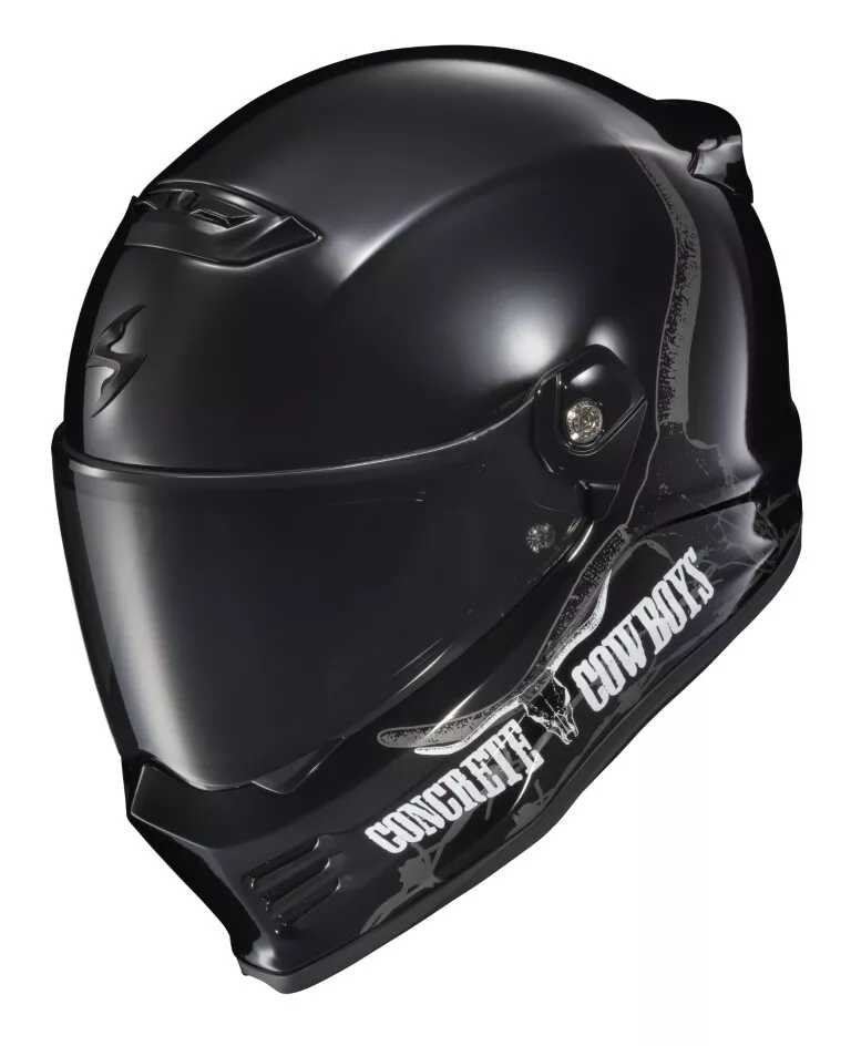 Scorpion EXO Covert FX Concrete Cowboys Helmet