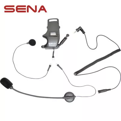 Sena SMH-10 Helmet Clamp Kit-For Earbuds with Attachable Boom & Wired Mic