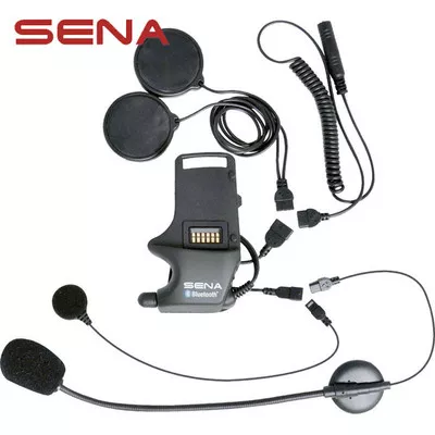 Sena SMH-10 Helmet Clamp Kit-For Speakers & Earbuds attachable Boom & Wired Mic