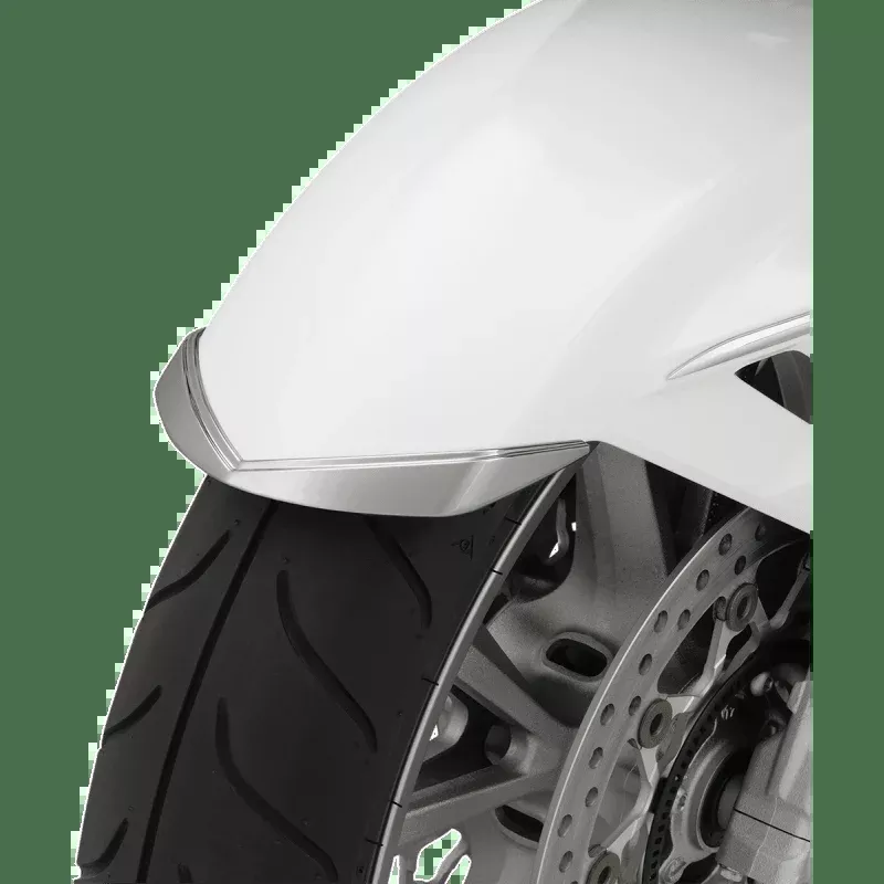 Show Chrome Front Fender Tip Accent