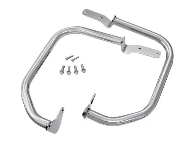 Show Chrome Highway Bars for '98-09 V-Star 650 Classic/Custom for OEM Floorboards Only