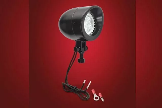 Show Chrome Universal Fitment Black LED Mini Driving Light
