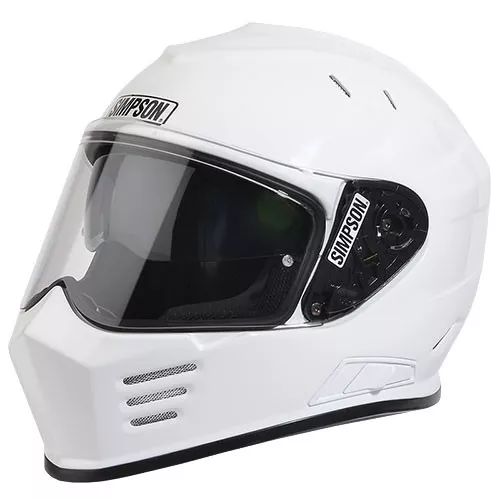 Simpson Ghost Bandit Helmet - White - X-SMALL - Open Box