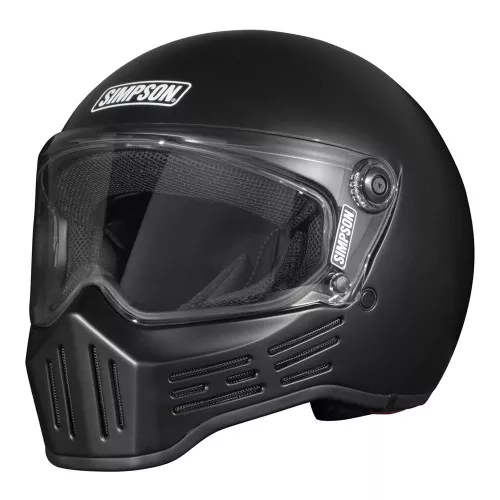Simpson M30 Bandit Helmet - Matte Black