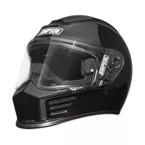 Simpson Speed Bandit Gloss Black Helmet - Size: SMALL - Open Box