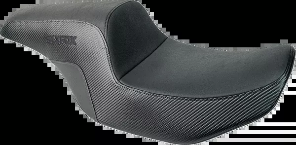 Slyfox Drifter Tour Seat – Vinyl W/ Slipstop – Black Logo – FL ’23-’24