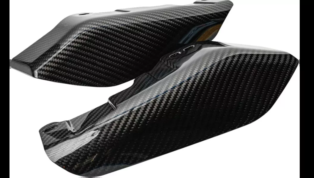 Slyfox Gloss Finish Air Deflector 4 Harley 09-23 Touring Models