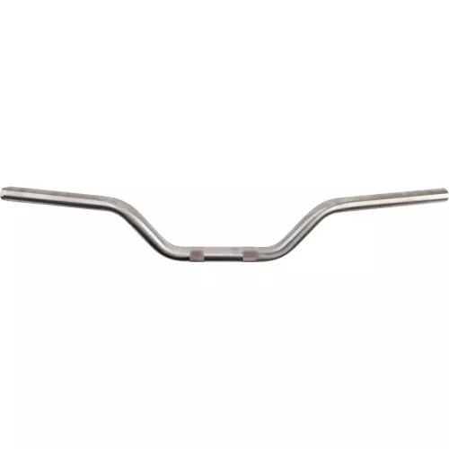 Slyfox Mid Bend Stainless MX Style 1" Handlebars for Harley