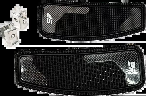 Slyfox Mini Floorboards – Black Anodized – Male Mount – M8