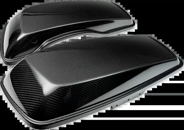 Slyfox Saddlebag Lids - Carbon Gloss - FL '14-'23