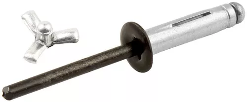 Small Head Rivet 250pk Black Flange Type ALL18082