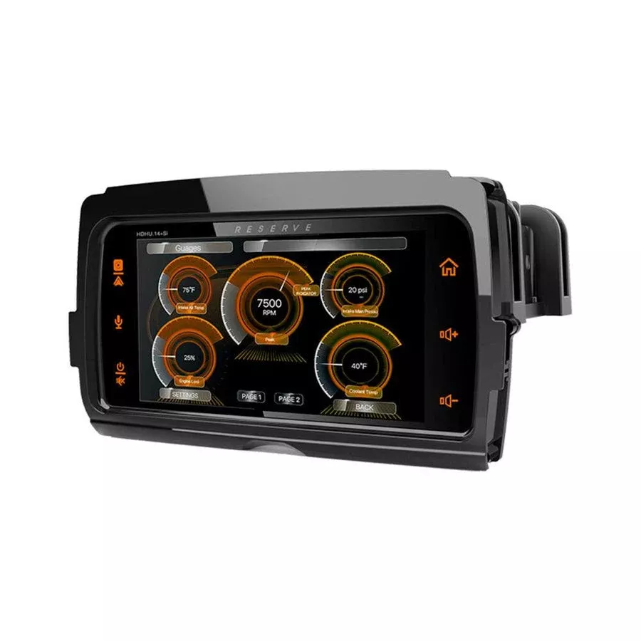Soundstream HDHU.14si Stereo Headunit with Apple CarPlay & Android for 2014-2023 Harley Davidson Street Glide Electra Glide Ultra Classic