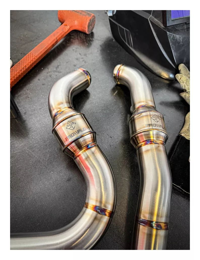 SP Concepts Big Bore Pro Flo 2-Into-1 Exhaust For Harley Softail 2018-2024