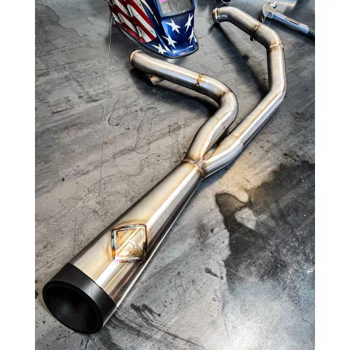 SP Concepts Cutback Exhaust for 2018-2026 Harley Softail