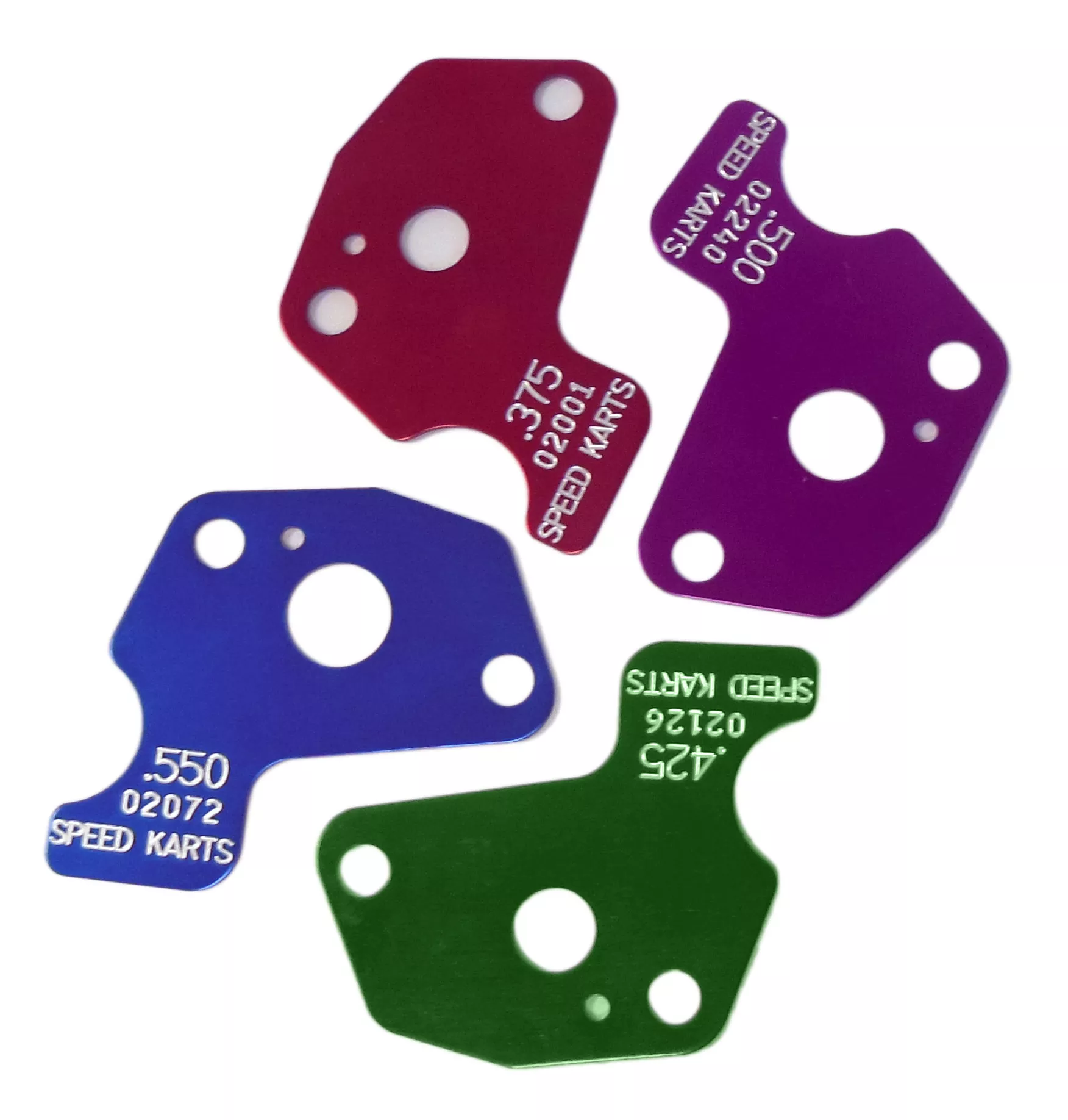 Speed Kart Restrictor Plates for 196cc Clone Engines
