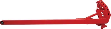 Spi Trailing Arm Pol Edge Red Left S/M - SM-08093