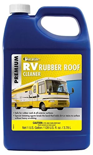 Star Brite 075800 Premium RV Rubber Roof Cleaner 128 OZ for Camper Roofs