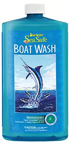 Star Brite 089732PW Sea Safe Boat Wash Super Concentrated 32 Oz