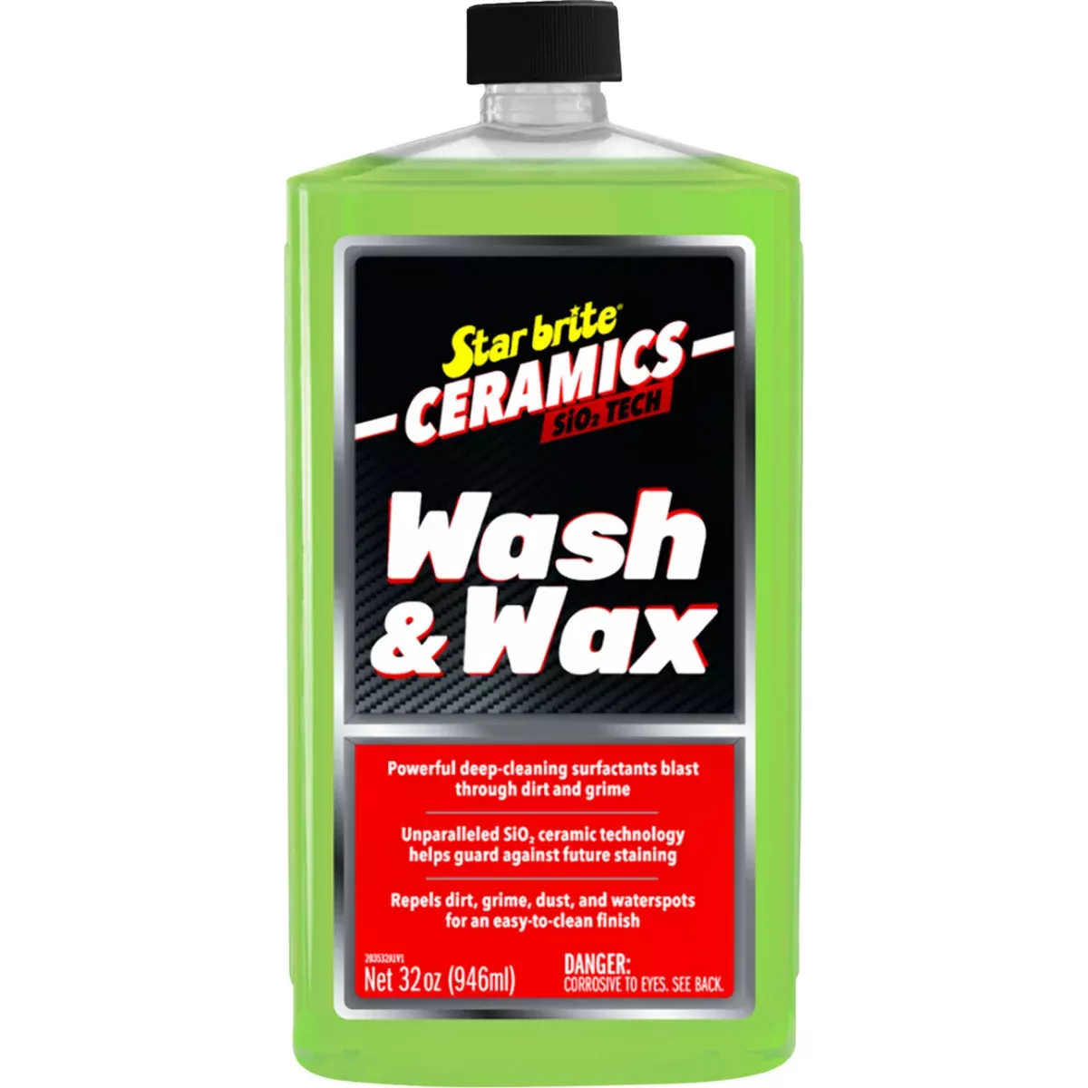 STAR BRITE 3704-0453 203532 Ceramic Wash & Wax 32 u.s. oz