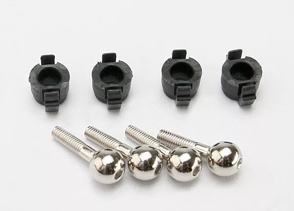 Steel Pivot Balls & Caps (4)