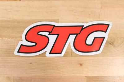 STG Letters Sticker
