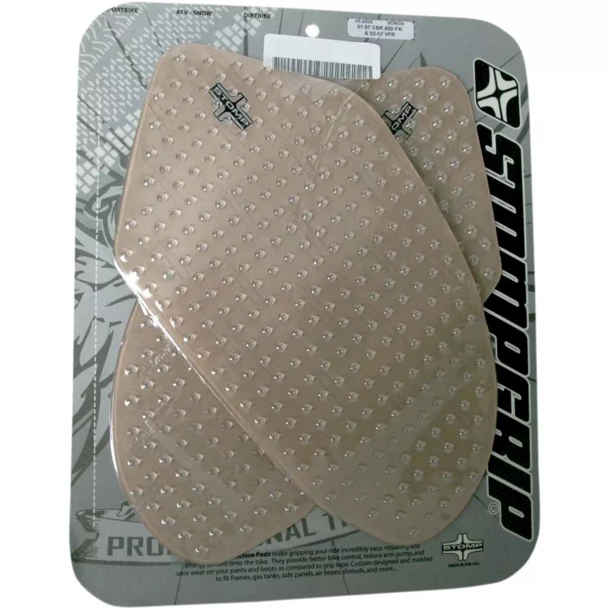 Stompgrip Sticker Kit – 55-10-0019C Honda CBR600F F4I / VFR800R / Interceptor 2001-2009